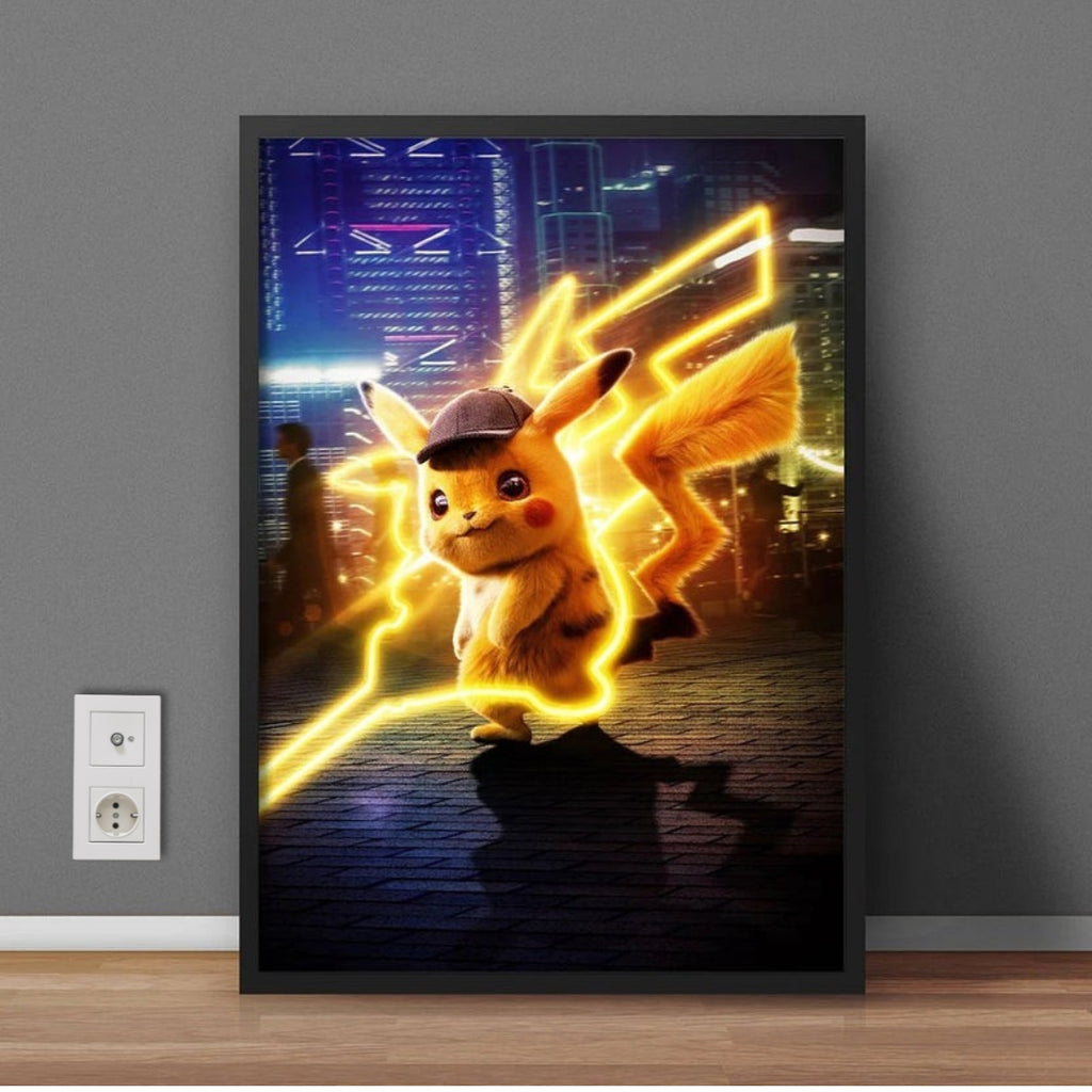 Pikachu Anime Wall Frame