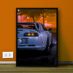 Toyota Supra Forza - Game Room Wall Decor Frame