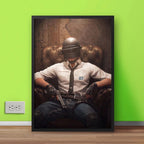 PUBG Main Character Design | Gaming Room Wall Art