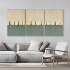 Abstract Tranquility Wall Decor - Pack of 3