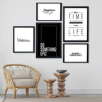 Do Something Epic & Motivational Wall Frames - Pack of 5