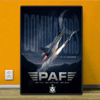 PAF JF-17 Thunder Iconic Wall Decor Frame
