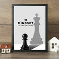 Mindset is Everything - Best Motivational Wall Art