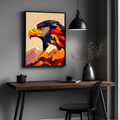 A Modern & Abstract Eagle Wall Art Frame
