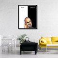 'Think Different' Motivational Wall Decor Frame