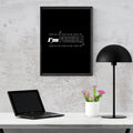 Inspirational Framed Canvas - Modern Positive Motivational Quote Decor