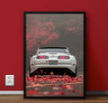 Supra JDM Carros Wall Decor Frame