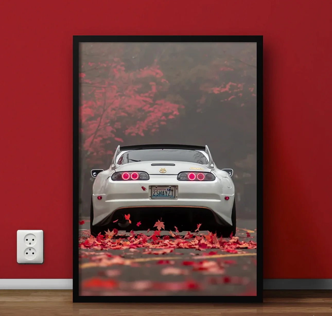 Supra JDM Carros Wall Decor Frame