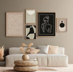 Artistic Wall Decor Frames - Pack of 5