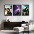 Hazrat Ali (R.A) Strong Personality Wall Arts - Pack of 3