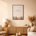 Beautiful Arabic Calligraphy Frame Decor