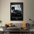 Black Mate 'Defender 90' Wall Frame