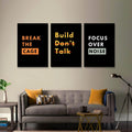 Build Yourself' Wall Decor Frames - Pack of 3