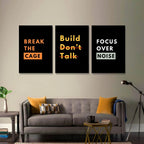 Build Yourself' Wall Decor Frames - Pack of 3