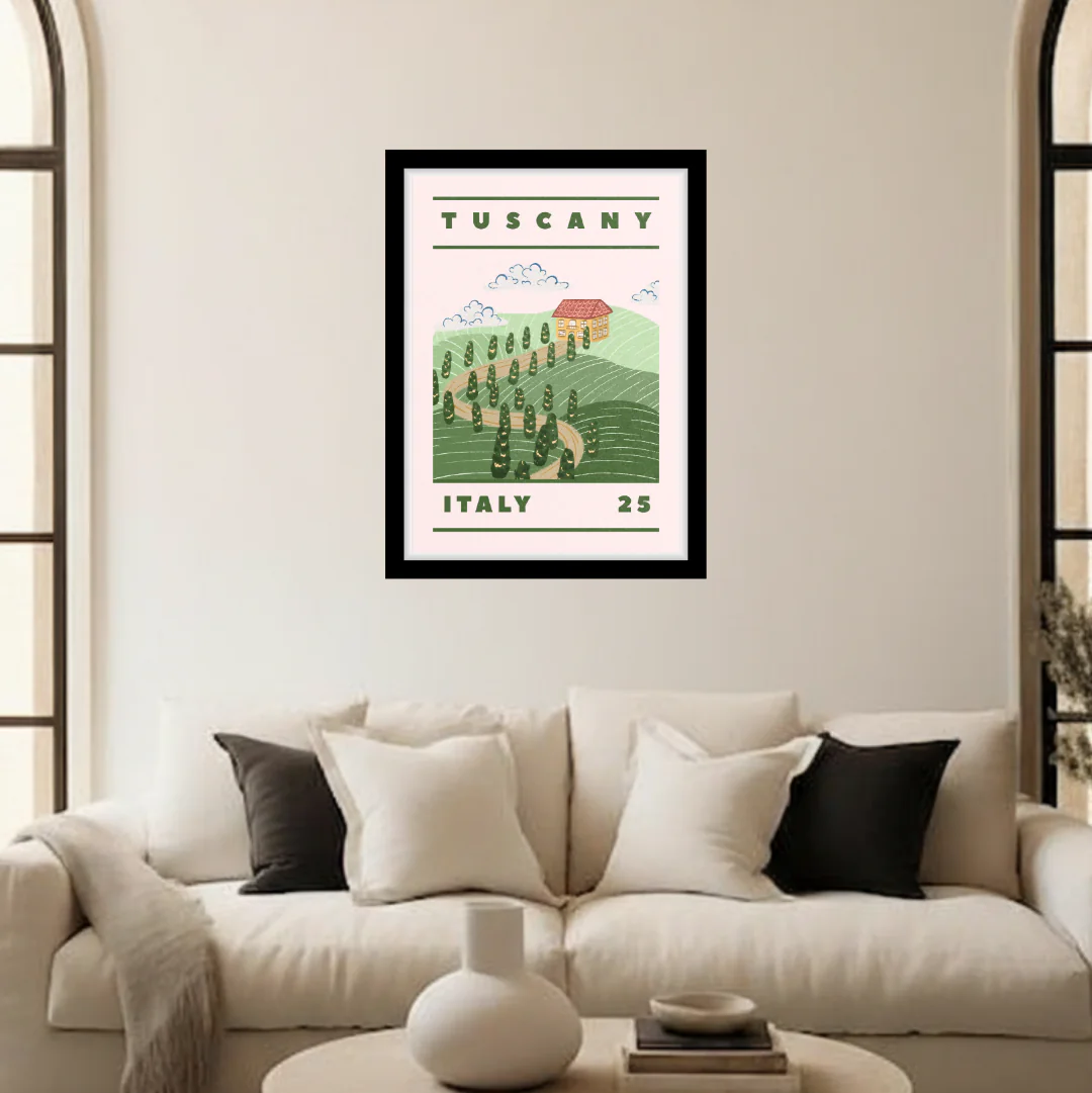 Tuscany Italy Artistic Wall Art