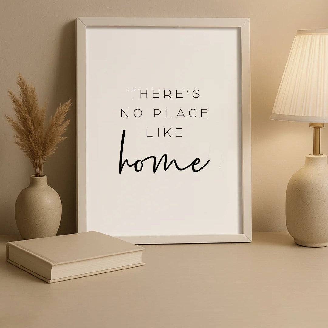 There's No Place Like Home Wall Frame