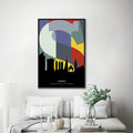Islamabad Skyline Initials Fusion Abstract Wall Art